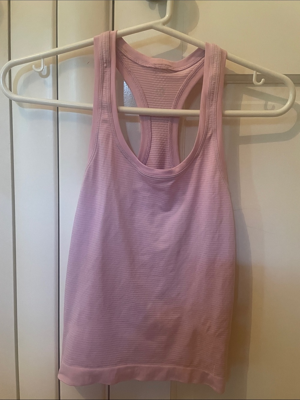 lululemon athletica Light Pink Racerback Tank